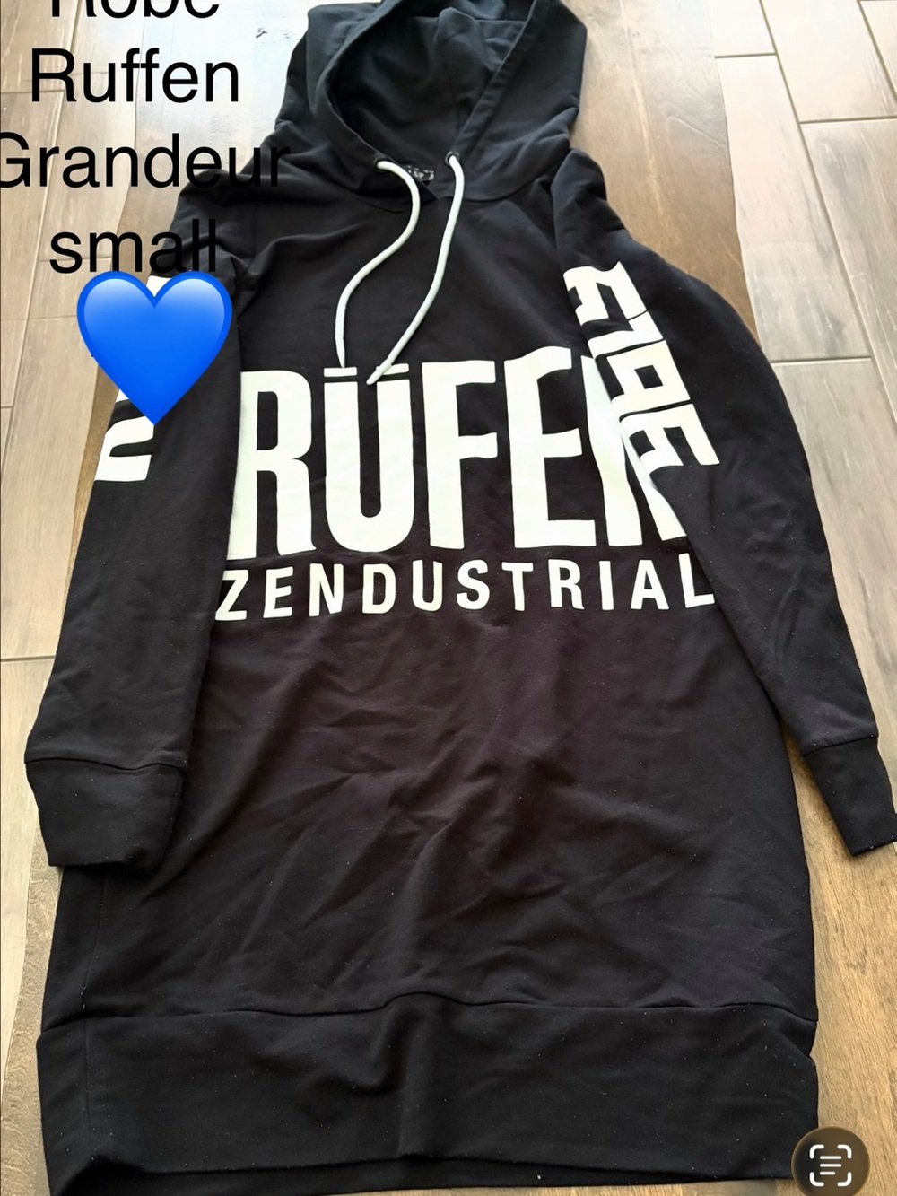 Black Hoodie Dress
